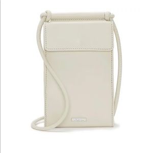 Vince Camuto DESRA Leather Crossbody Bag - Genuine Leather - PALE APPLE - NEW